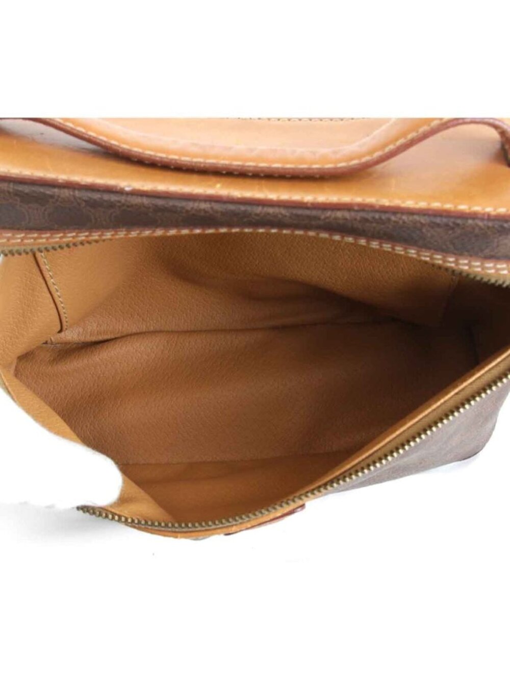 Celine Handbag Leather Brown - Picture 8 of 10